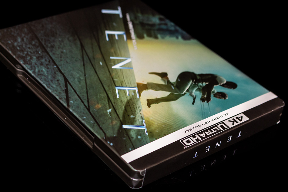 Fotografías del Steelbook de Tenet en UHD 4K y Blu-ray 5