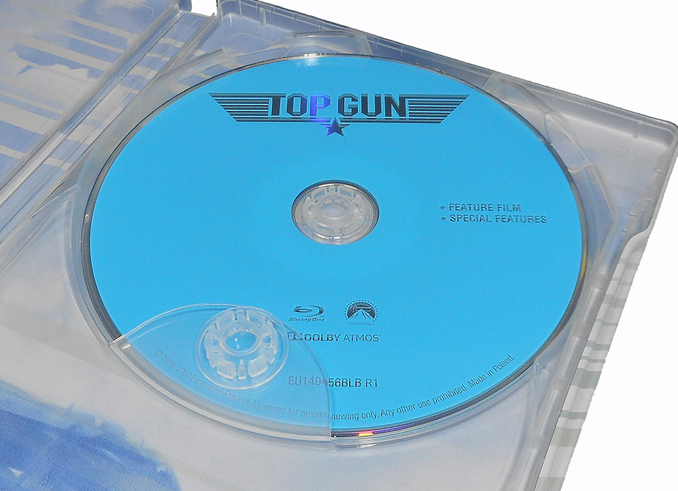 Fotografías del Steelbook de Top Gun en UHD 4K 11