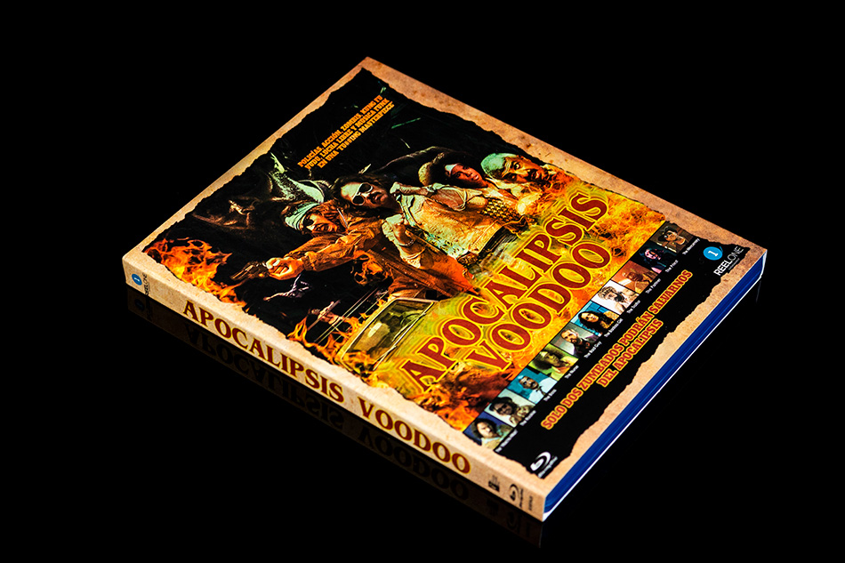 Fotografías del Blu-ray con funda y libreto de Apocalipsis Voodoo 2