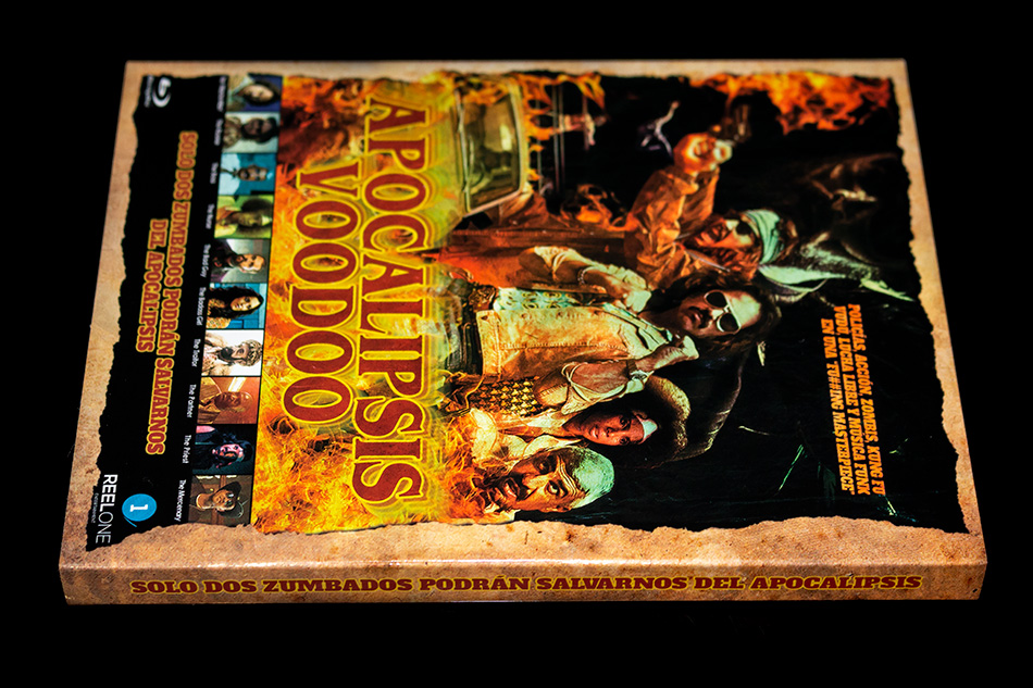 Fotografías del Blu-ray con funda y libreto de Apocalipsis Voodoo 6