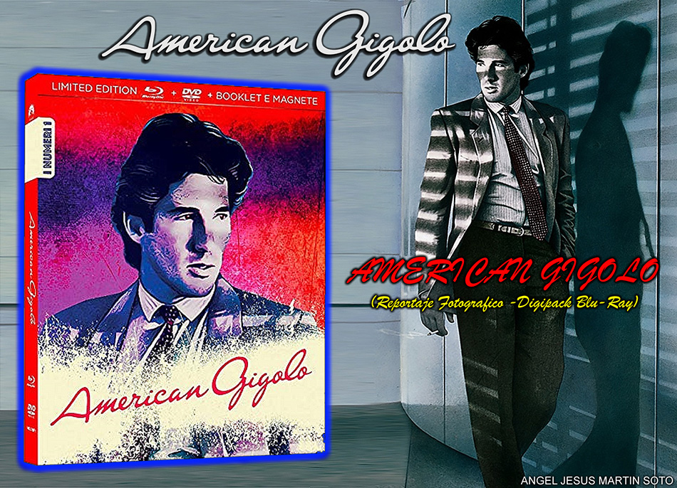 Fotografías del Digipak de American Gigolo en Blu-ray (Italia) 1
