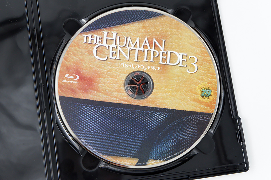 Fotografías del pack coleccionista de The Human Centipede en Blu-ray 14