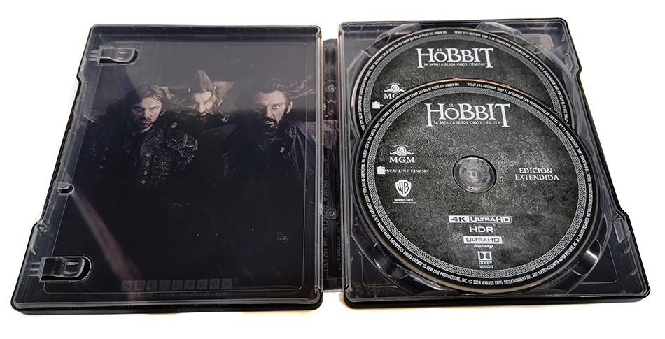 Fotografías de la Trilogía de El Hobbit en Steelbook en UHD 4K 19