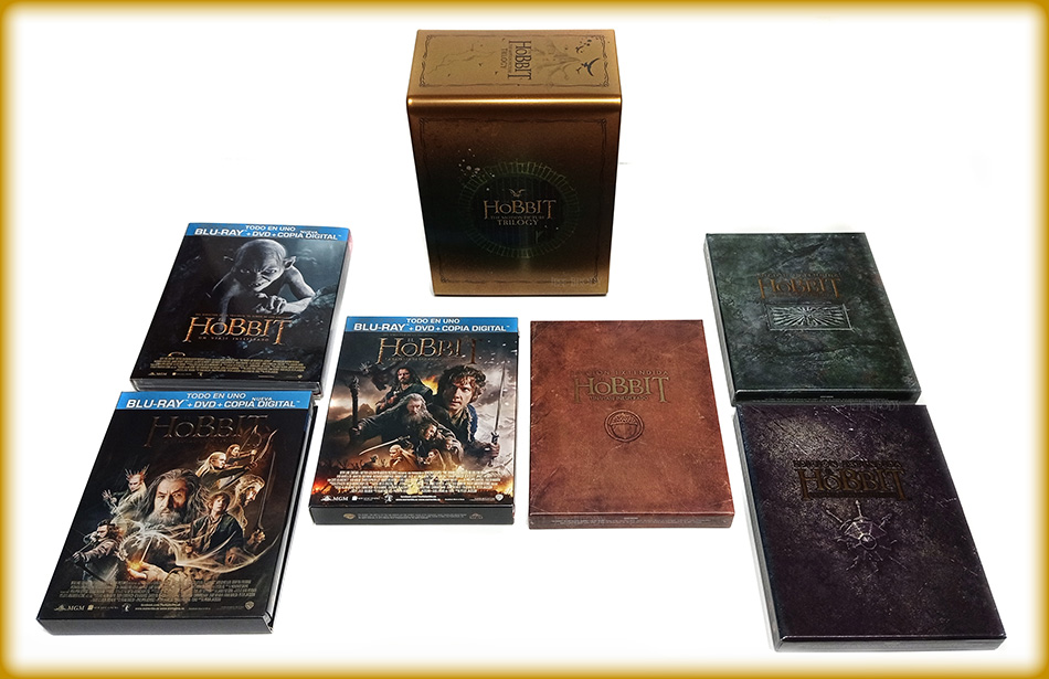 Fotografías de la Trilogía de El Hobbit en Steelbook en UHD 4K 23