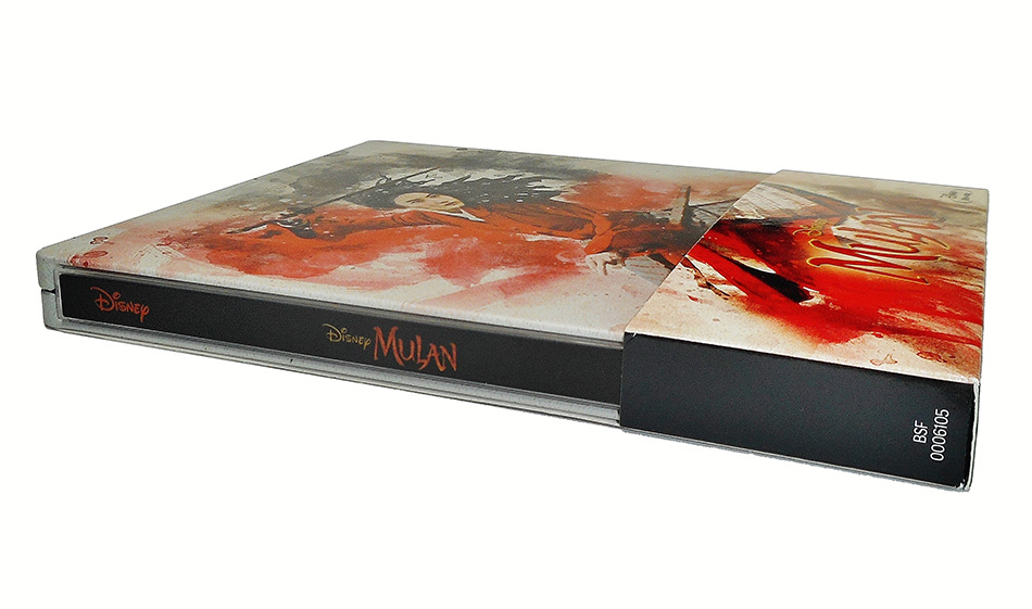 Fotografías del Steelbook de Mulán en Blu-ray 4