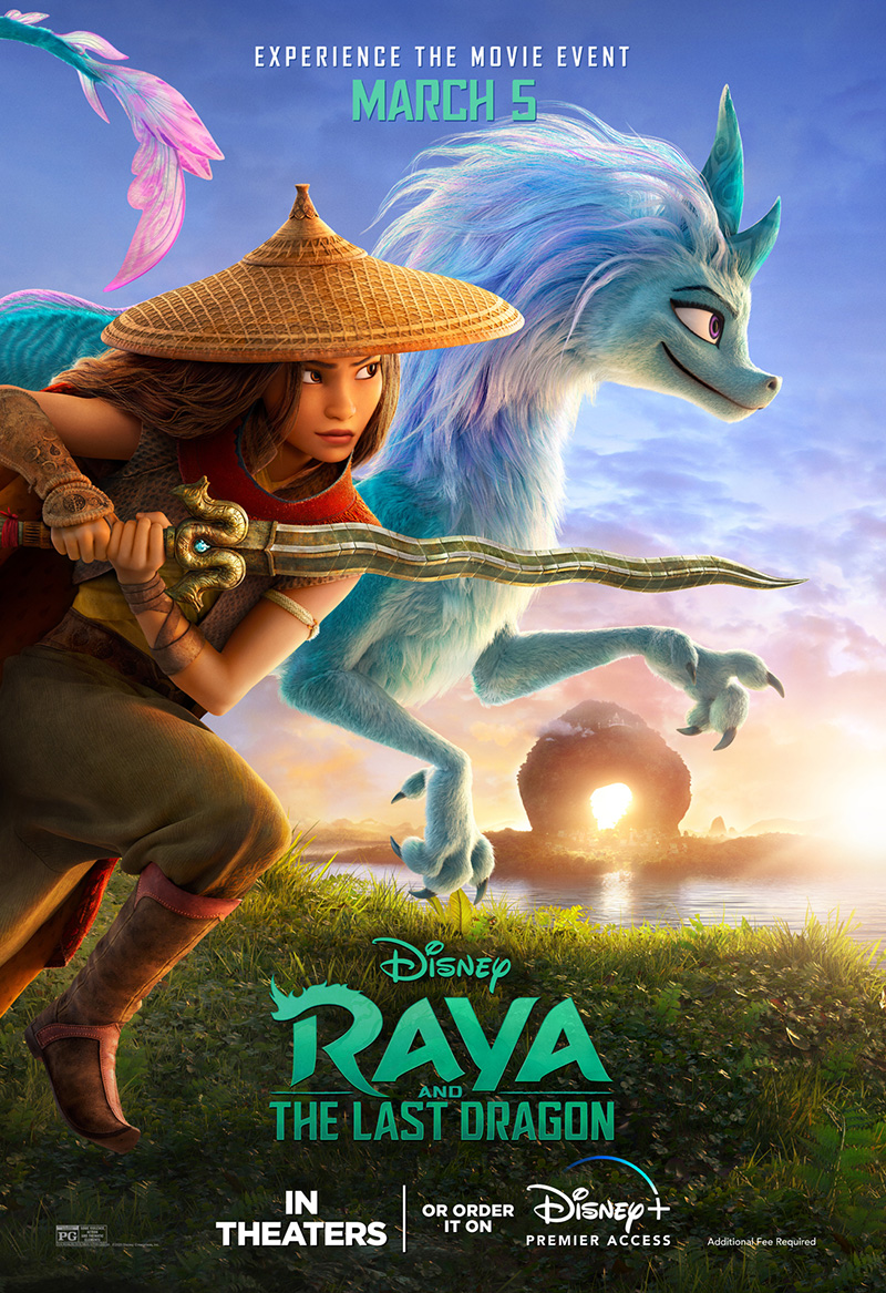 Nuevo tráiler de Raya y el Último Dragón de Disney