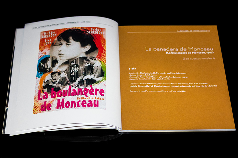 Fotografías del Blu-ray de Mi Noche con Maud con funda y libreto 14