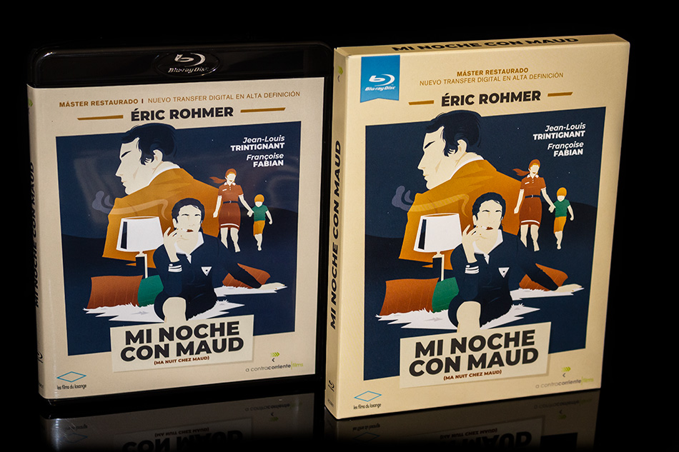Fotografías del Blu-ray de Mi Noche con Maud con funda y libreto 20