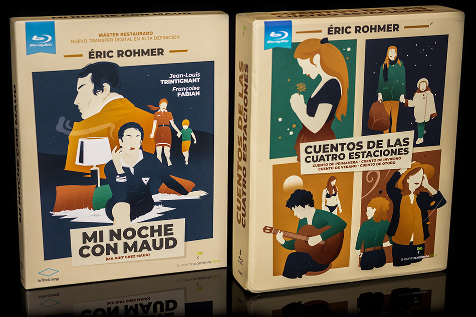 Fotografías del Blu-ray de Mi Noche con Maud con funda y libreto 21