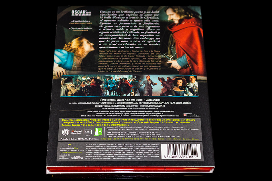 Fotografías de la edición con funda de Cyrano de Bergerac en Blu-ray 7