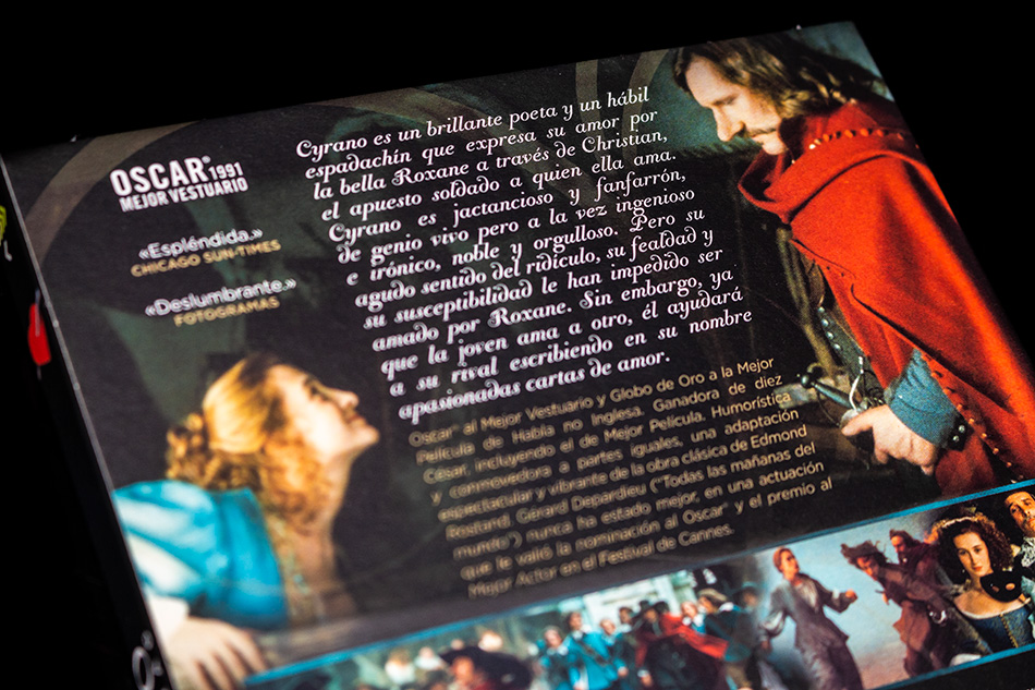 Fotografías de la edición con funda de Cyrano de Bergerac en Blu-ray 8