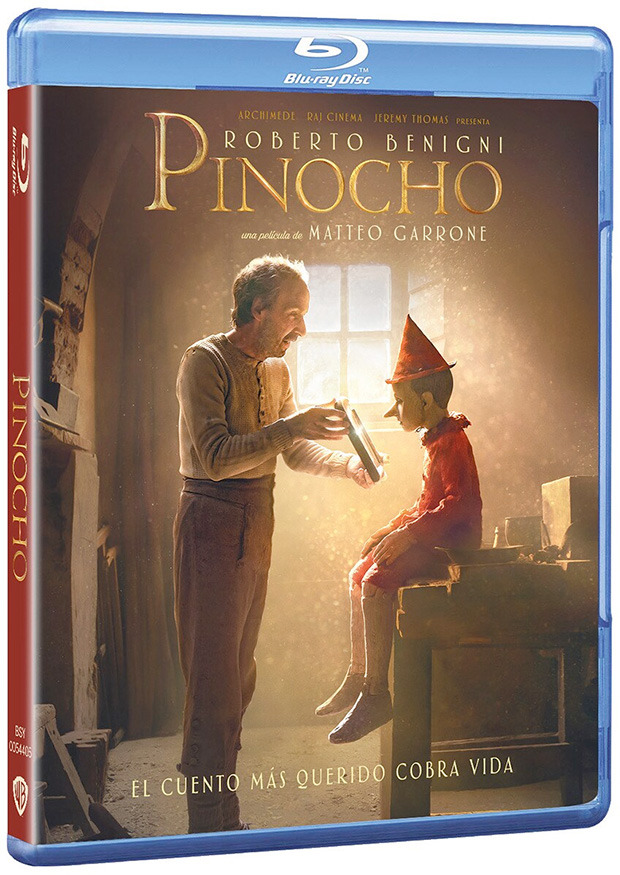 Desvelada la carátula del Blu-ray de Pinocho 1