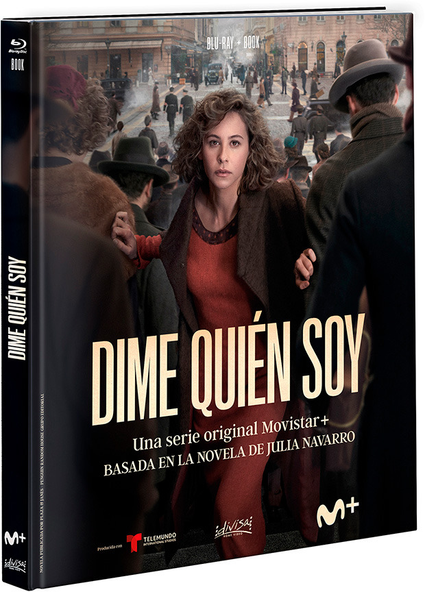Diseño de la carátula de Dime Quién Soy - Edición Libro en Blu-ray 1