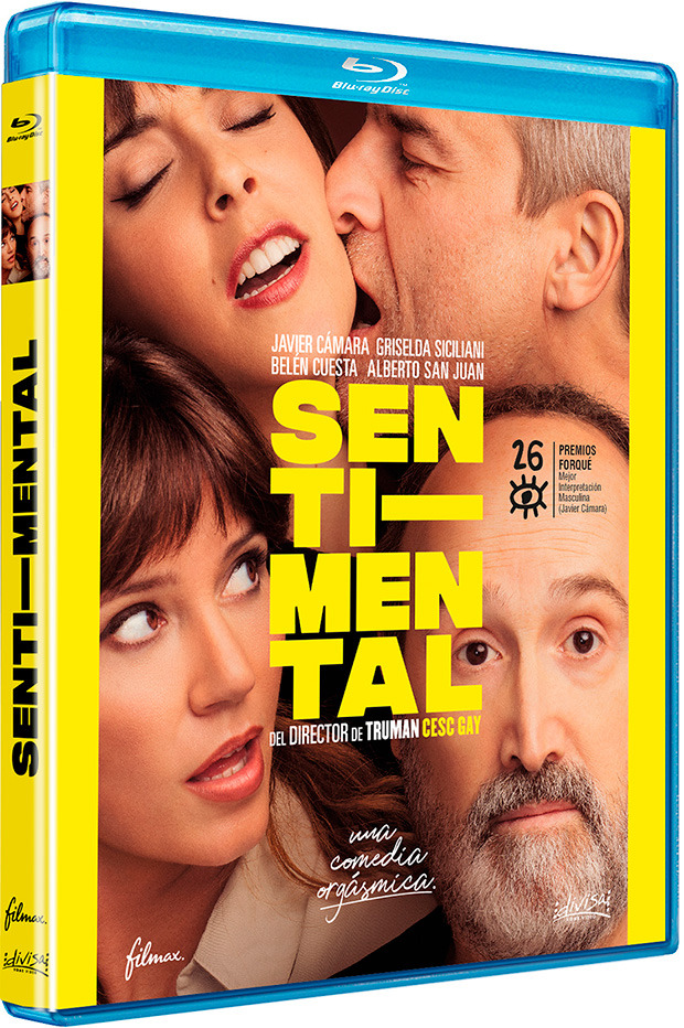 Diseño de la carátula de Sentimental en Blu-ray 1