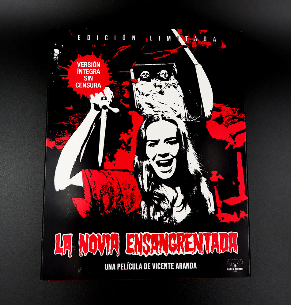 Fotografías de la edición limitada de La Novia Ensangrentada en Blu-ray 1