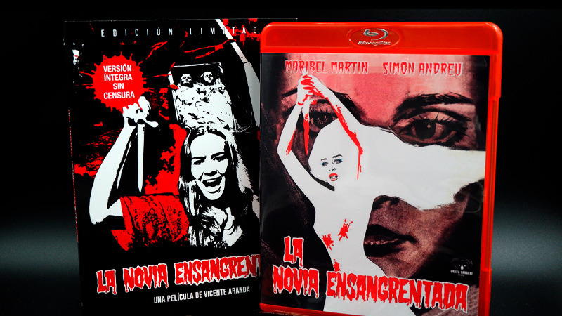Fotografías de la edición limitada de La Novia Ensangrentada en Blu-ray