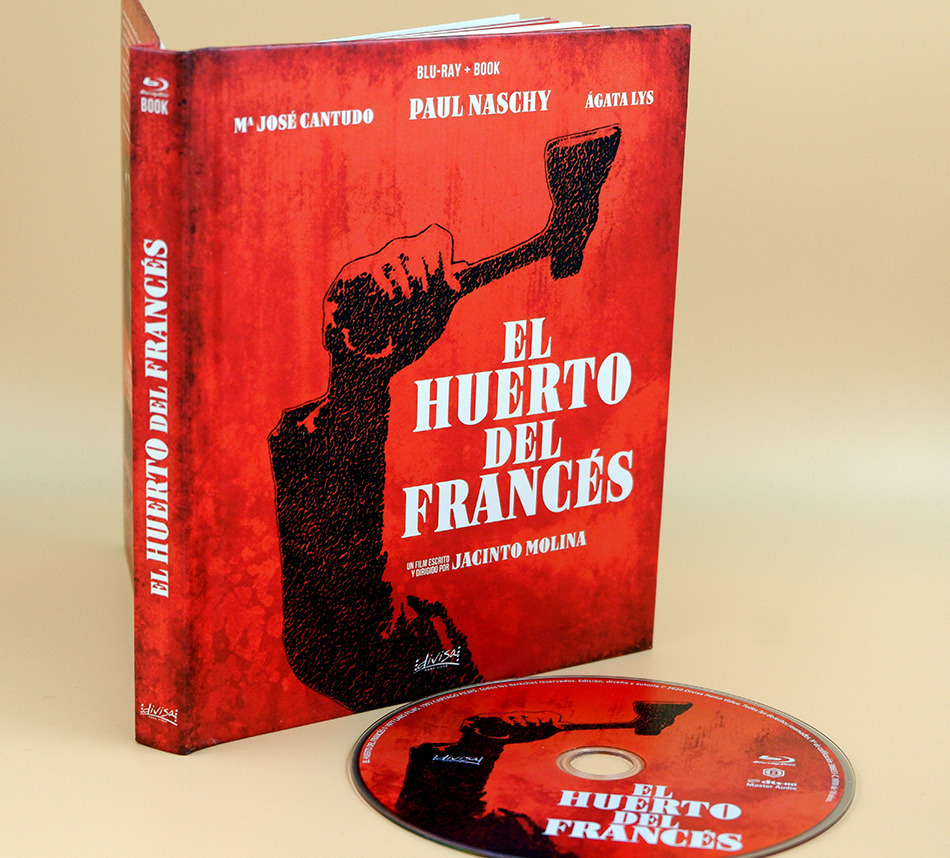 Fotografías de la edición libro de El Huerto del Francés en Blu-ray 1