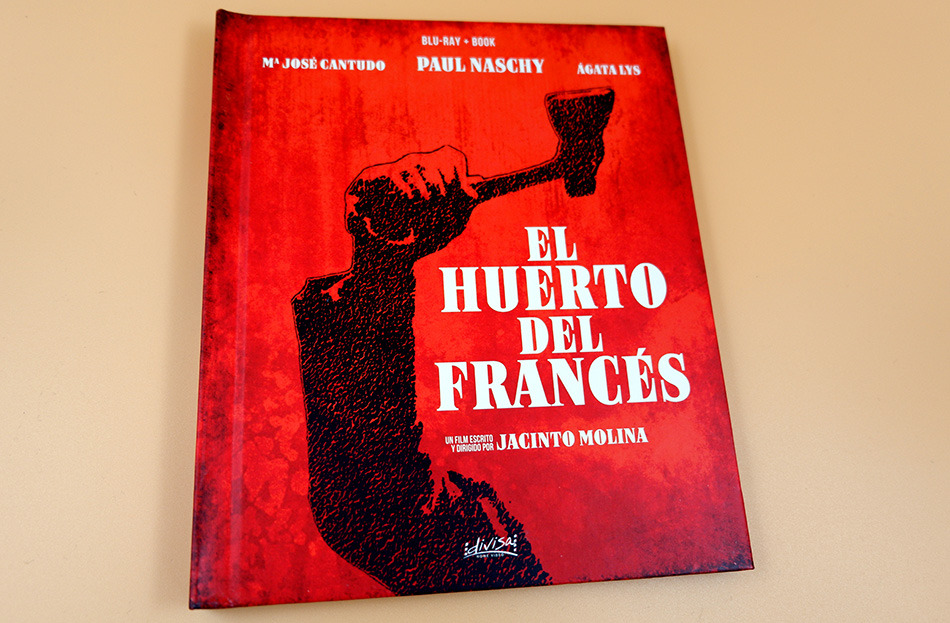 Fotografías de la edición libro de El Huerto del Francés en Blu-ray 2