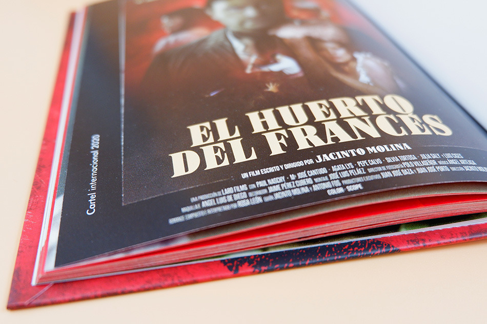 Fotografías de la edición libro de El Huerto del Francés en Blu-ray 9