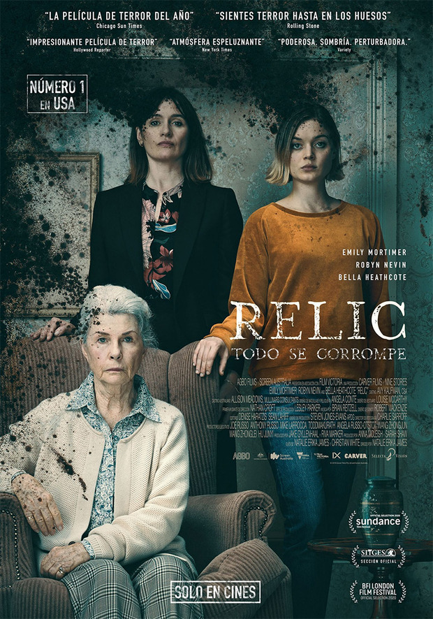La película de terror Relic se estrenará el 12 de marzo en cines
