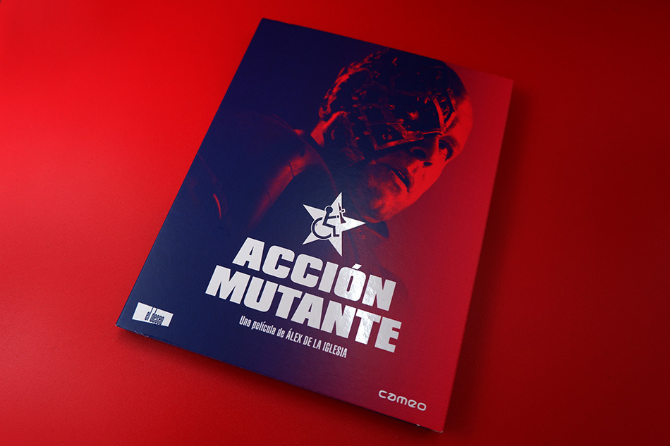 Fotografías de la edición con funda de Acción Mutante en Blu-ray 1