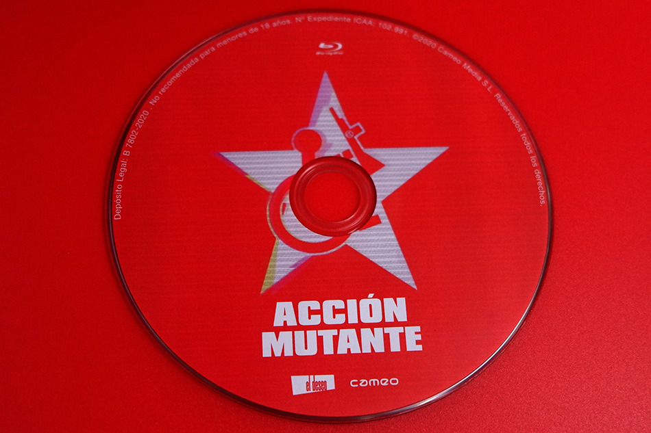 Fotografías de la edición con funda de Acción Mutante en Blu-ray 9