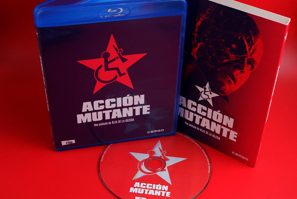 Fotografías de la edición con funda de Acción Mutante en Blu-ray 10