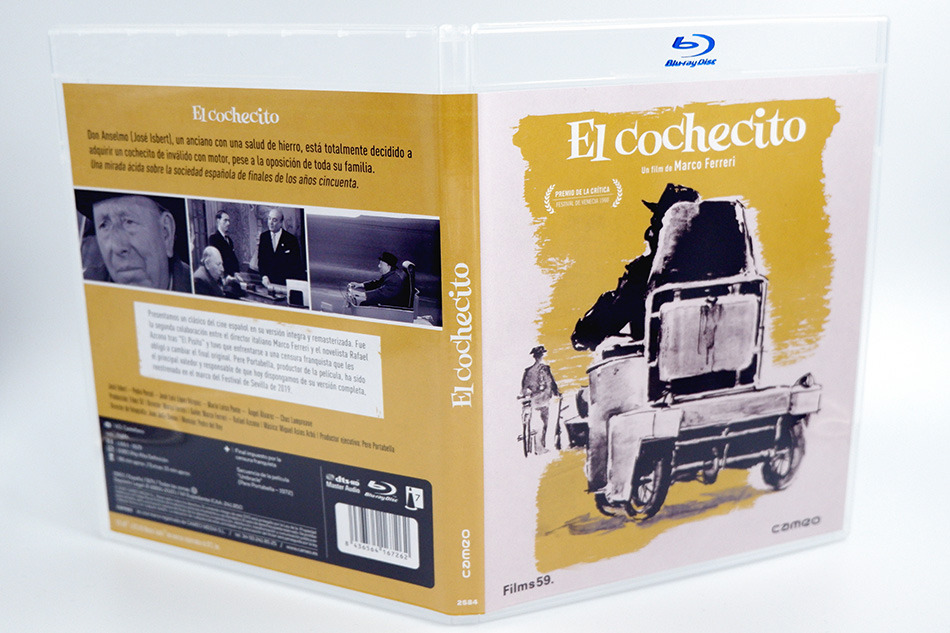 Fotografías de la edición con funda y libreto de El Cochecito en Blu-ray 7