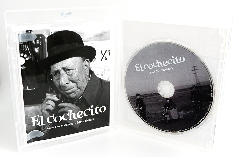 Fotografías de la edición con funda y libreto de El Cochecito en Blu-ray 8