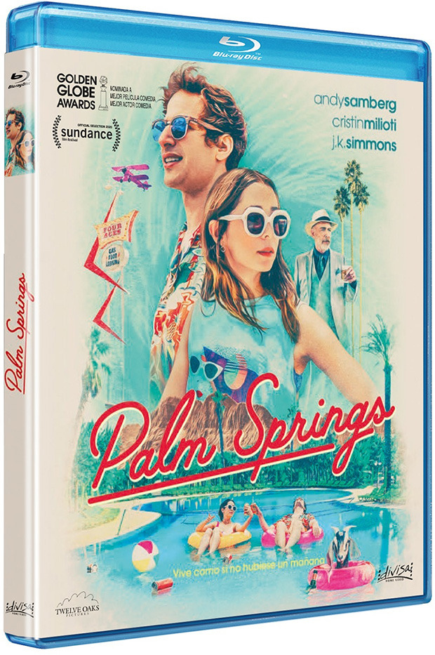 Anuncio oficial del Blu-ray de Palm Springs