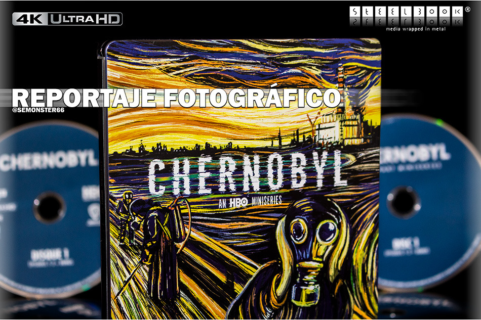 Fotografías del Steelbook de Chernobyl en UHD 4K y Blu-ray (Francia) 1