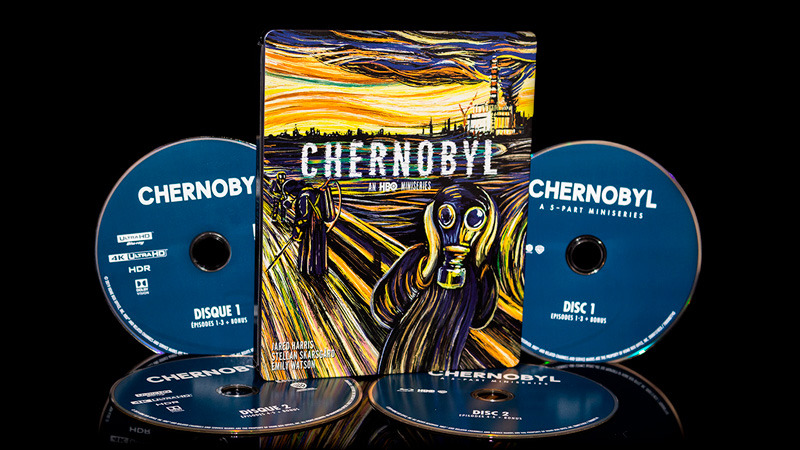 Fotografías del Steelbook de Chernobyl en UHD 4K y Blu-ray (Francia)