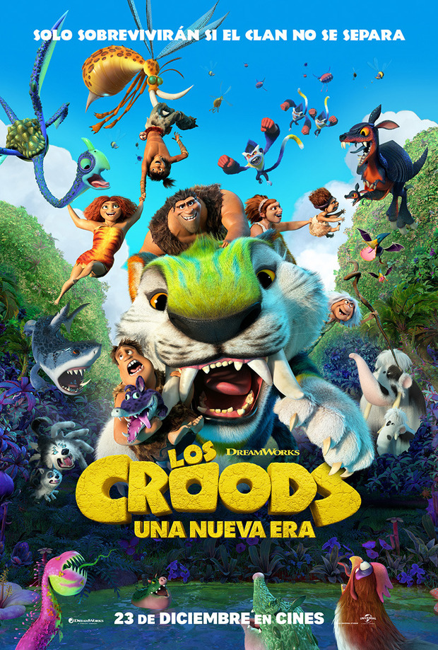 Anuncio oficial del Blu-ray de Los Croods: Una Nueva Era 1