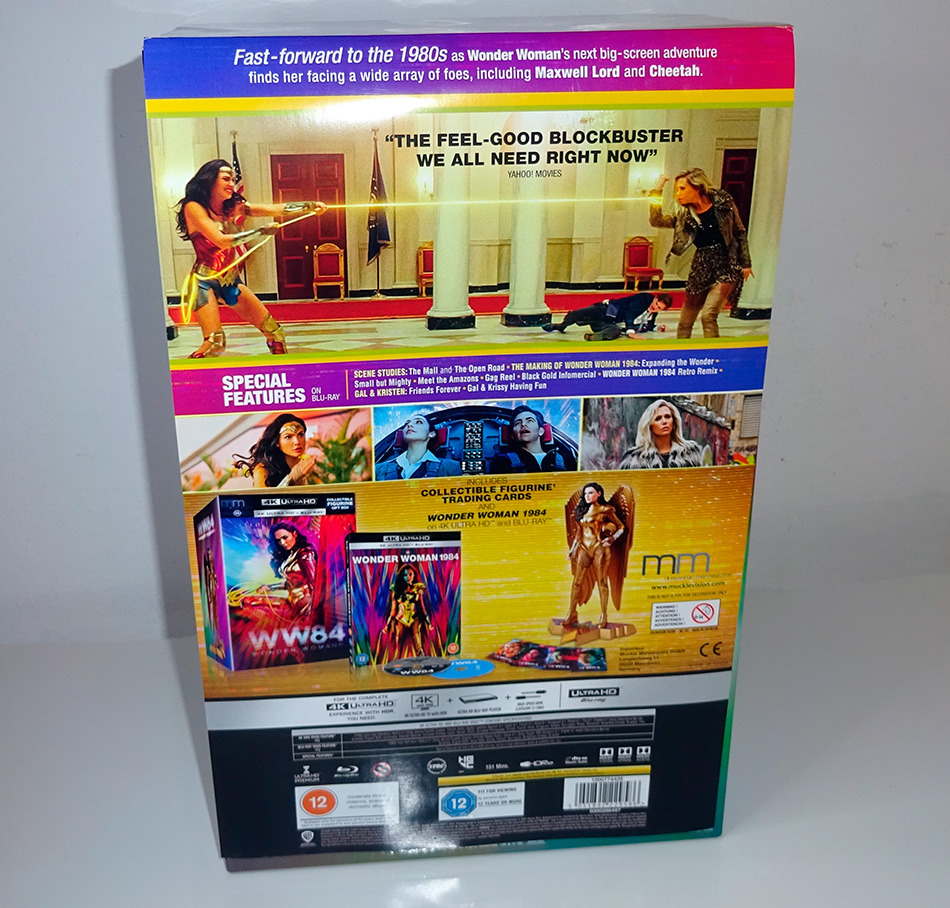 Fotografías de la edición con figura de Wonder Woman 1984 en UHD 4K (UK) 4