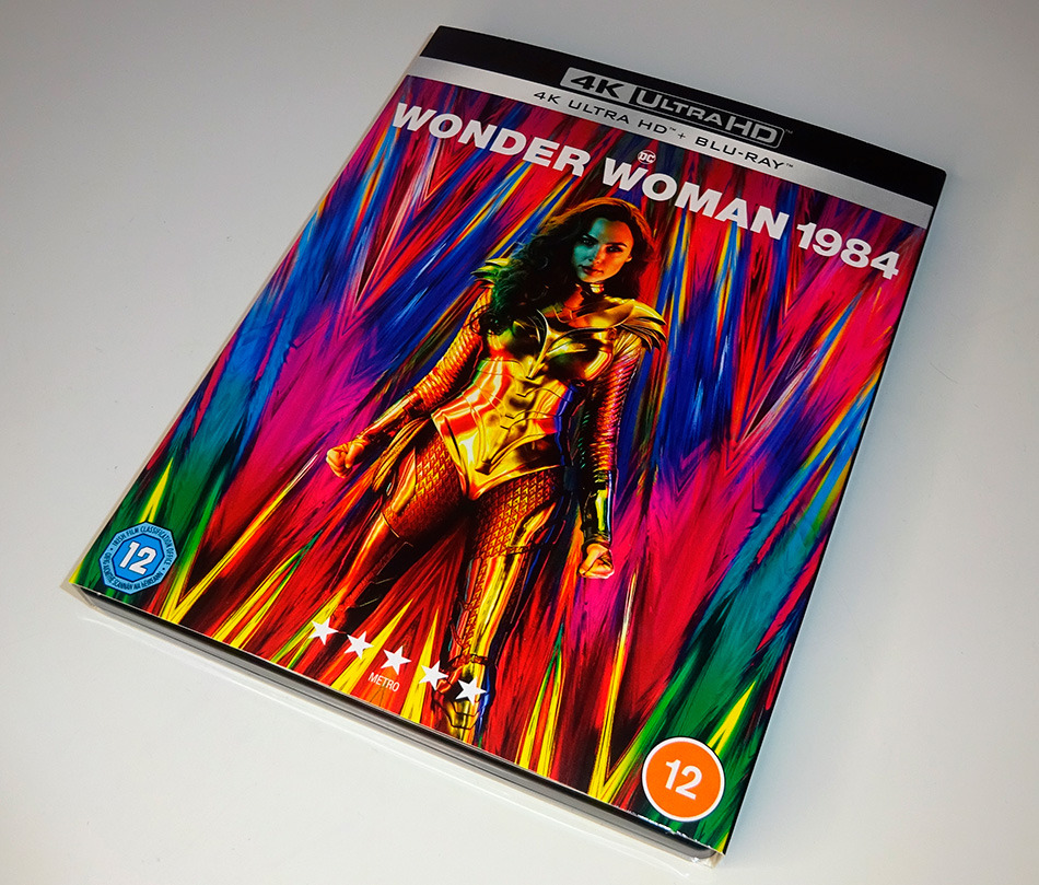Fotografías de la edición con figura de Wonder Woman 1984 en UHD 4K (UK) 8