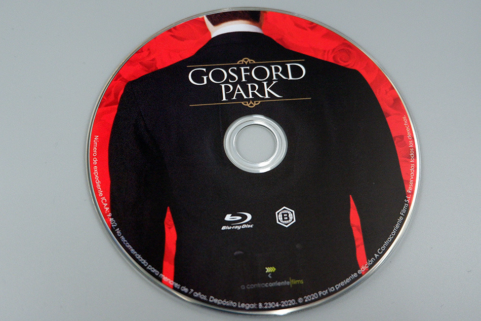 Fotografías de la edición con funda de Gosford Park en Blu-ray 11