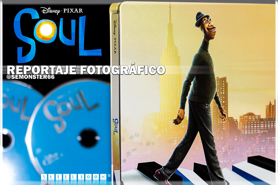 Fotografías del Steelbook de Soul en Blu-ray 1