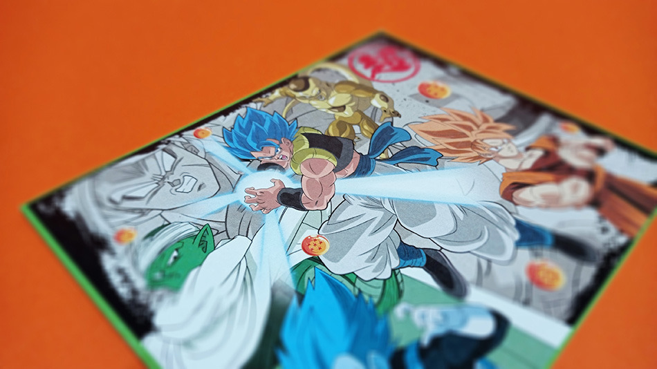 Fotografías de la edición coleccionista A4 de Dragon Ball Super Broly en Blu-ray 26