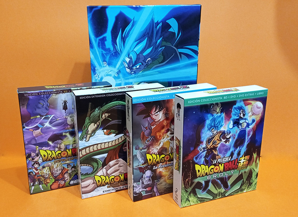 Fotografías de la edición coleccionista A4 de Dragon Ball Super Broly en Blu-ray 36