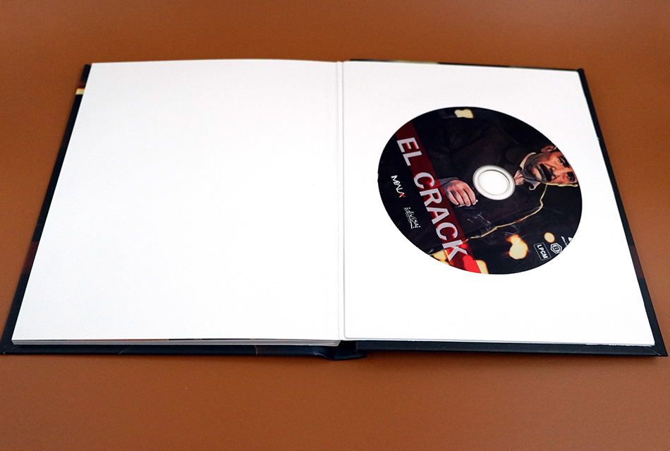 Fotografías de la edición libro de El Crack en Blu-ray 12