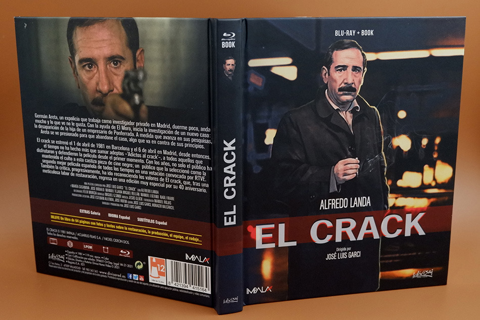 Fotografías de la edición libro de El Crack en Blu-ray 15