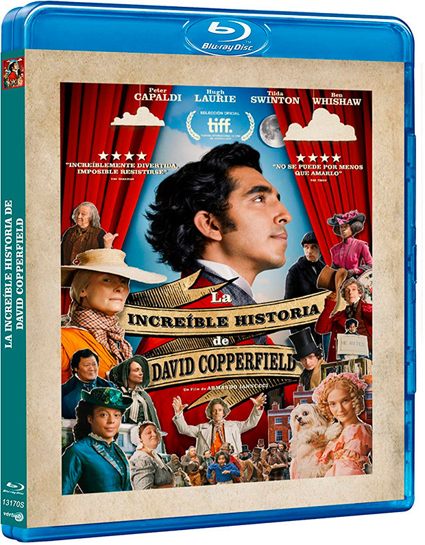Datos de La Increíble Historia de David Copperfield en Blu-ray 1