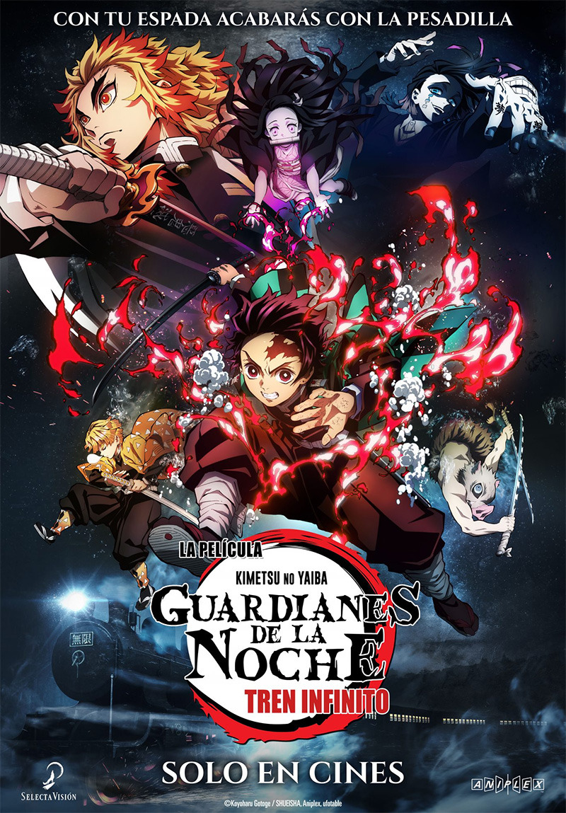 Tráiler del anime Guardianes de la Noche: Tren Infinito