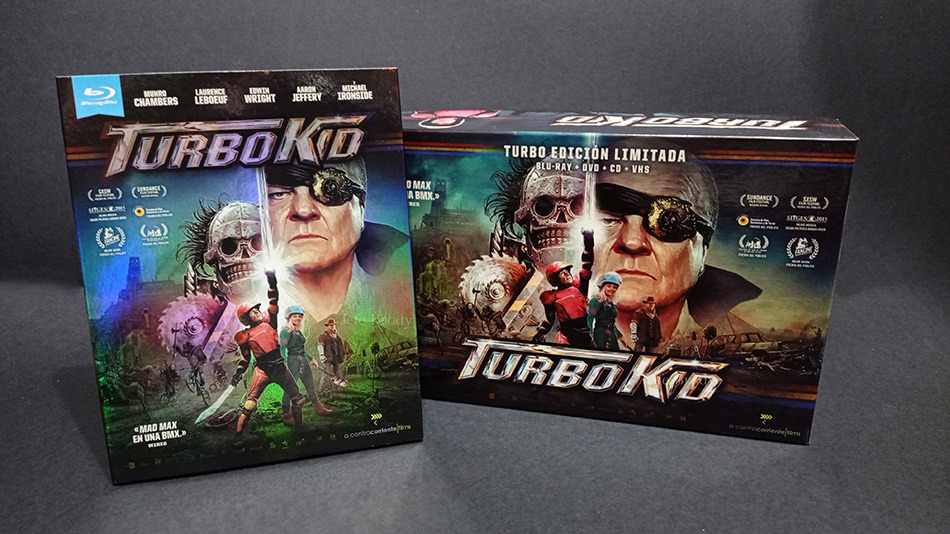 Fotografías de la edición con funda y caja verde de Turbo Kid en Blu-ray 14