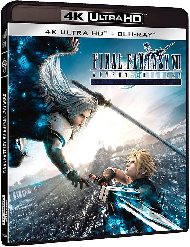 Datos de Final Fantasy VII: Advent Children en Ultra HD Blu-ray 1