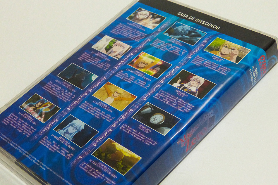 Fotografías de la Otaku Edition Coleccionista de El Mágico Libro de Zero en Blu-ray 13