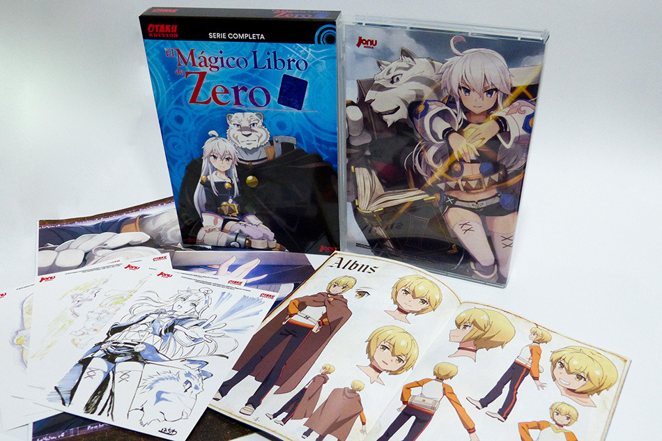 Fotografías de la Otaku Edition Coleccionista de El Mágico Libro de Zero en Blu-ray 25