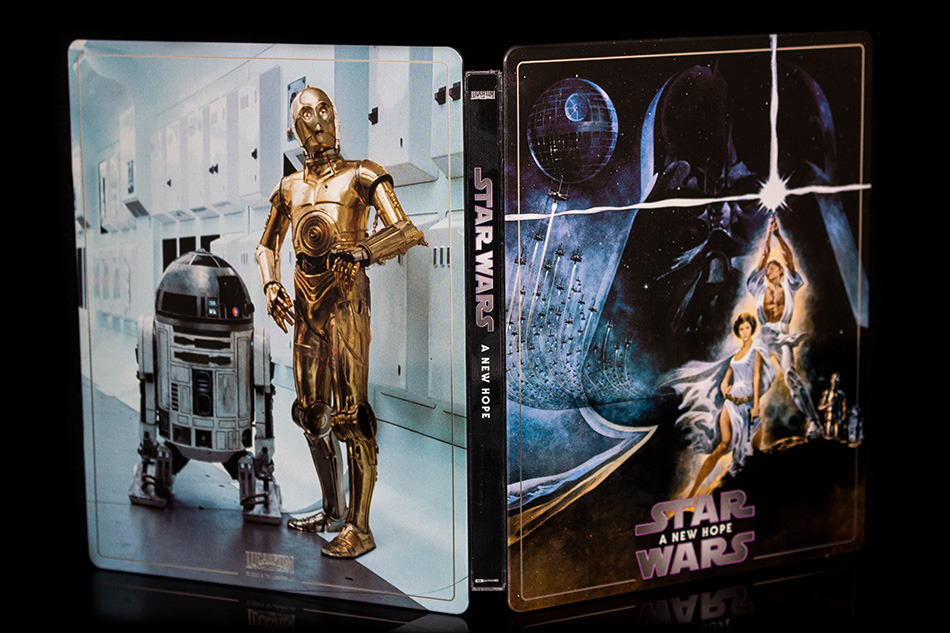 Fotografías del Steelbook de Star Wars: La Guerra de las Galaxias en Blu-ray 13