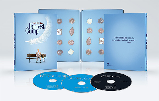 El Steelbook de Forrest Gump en UHD 4K y Blu-ray saldrá en España 2
