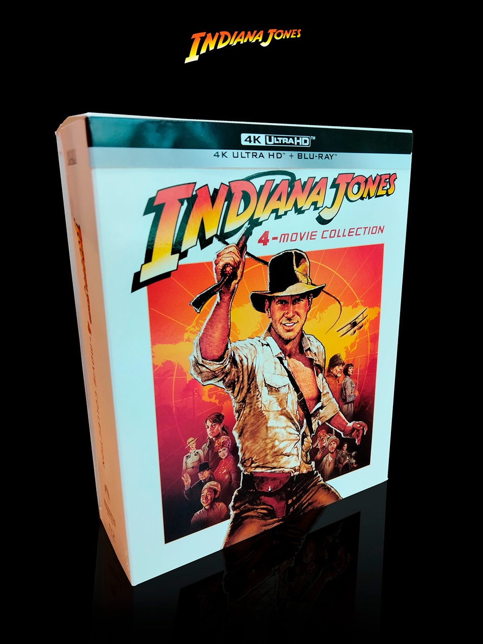 Primeras imágenes del Digipak de Indiana Jones en UHD 4K y Blu-ray 1